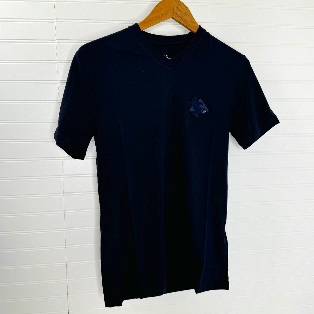 NWT Armani Exchange Navy Blue T Shirt Small